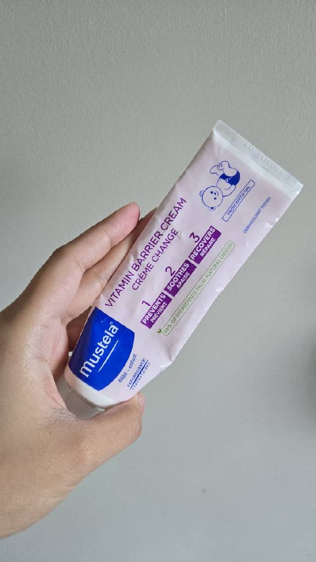 Mustela 1 2 3 Vitamin Barrier Cream review photo by sheecari