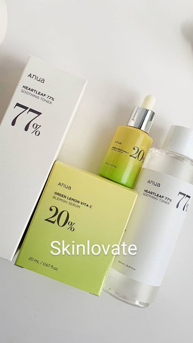 ANUA Green Lemon Vita C Blemish Serum review photo by skinlovate