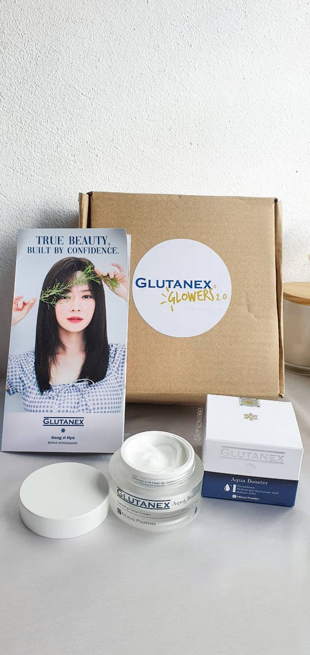Nexus Pharma Glutanex Aqua Booster review photo by skinlovate