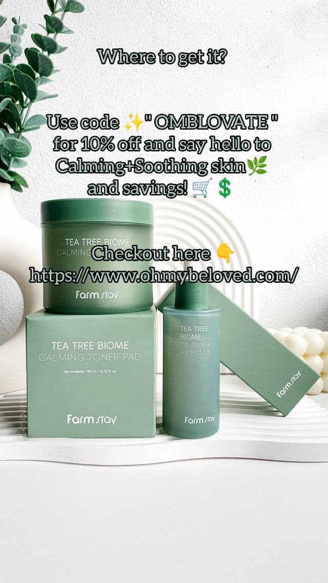 Farmstay Tea Tree Biome Calming Ampoule review photo by skinlovate