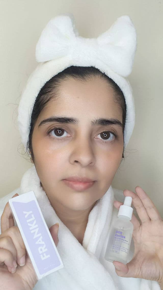 Frankly Closer Pore Reducing Serum review photo by ghazalabeautystyle