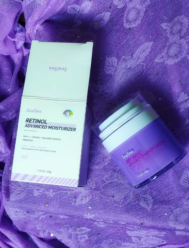 ZealSea Advanced Retinol Moisturizer review photo by ghazalabeautystyle