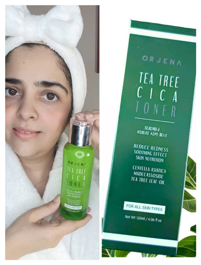 Orjena Tea Tree Cica Toner review photo by ghazalabeautystyle
