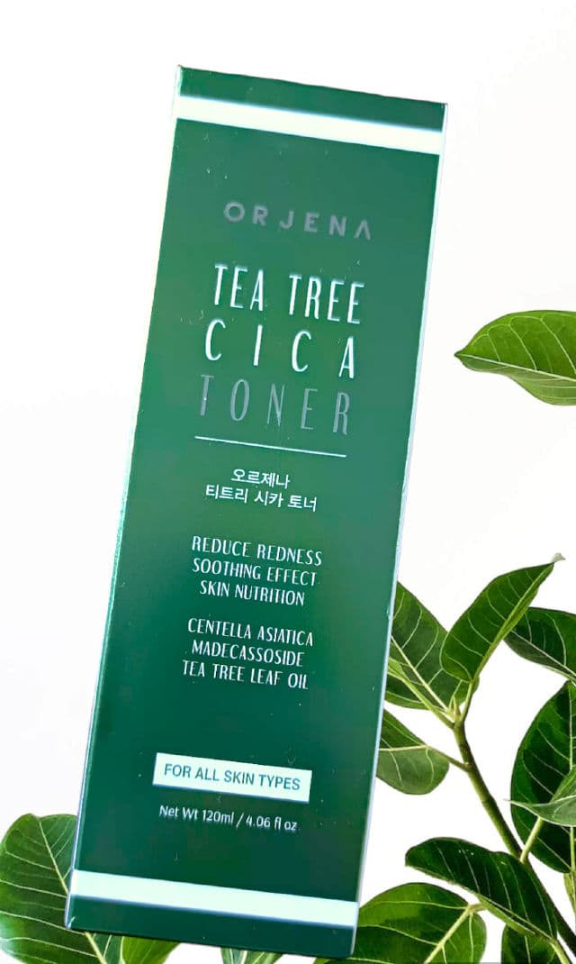 Orjena Tea Tree Cica Toner review photo by ghazalabeautystyle