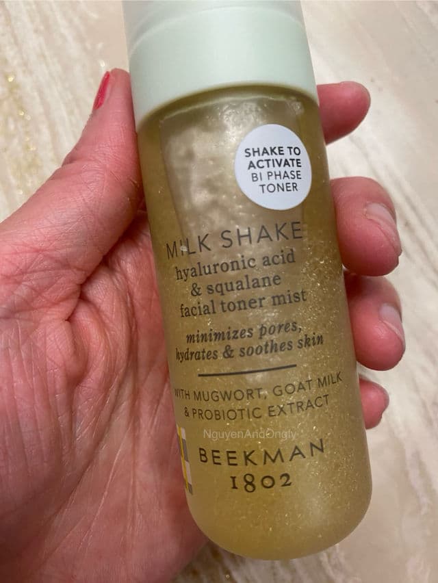 Beekman 1802 Milk Shake Hyaluronic Acid & Squalane Facial Toner Mist review photo by NguyenAndOngLy