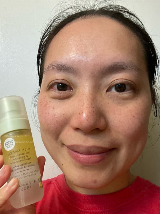Beekman 1802 Milk Shake Hyaluronic Acid & Squalane Facial Toner Mist review photo by NguyenAndOngLy