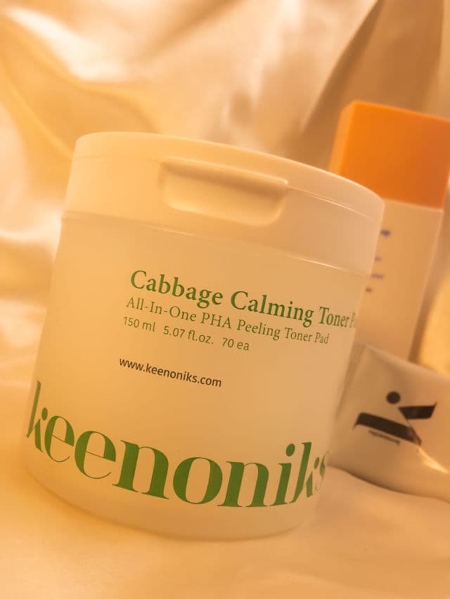 Keenoniks Cabbage Calming Toner Pad review photo by Mooi