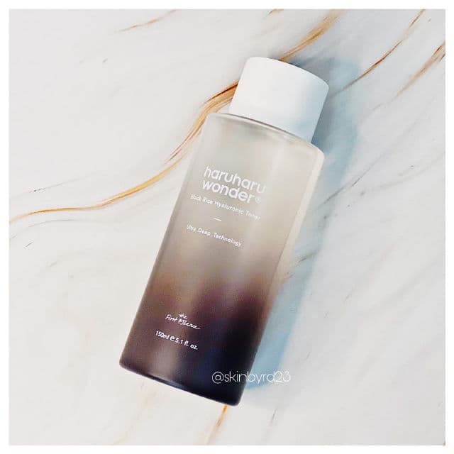 HaruHaru WONDER Black Rice Hyaluronic Toner review photo by Skinbyrd