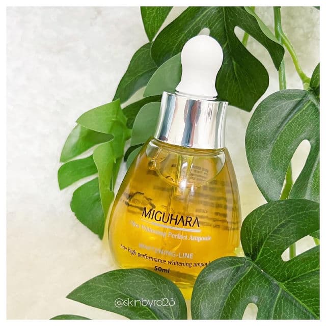 Miguhara Ultra Whitening Ampoule review photo by Skinbyrd