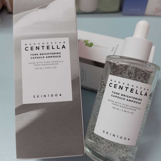 SKIN1004 Madagascar Centella Tone Brightening Capsule Ampoule review photo by angie852g7