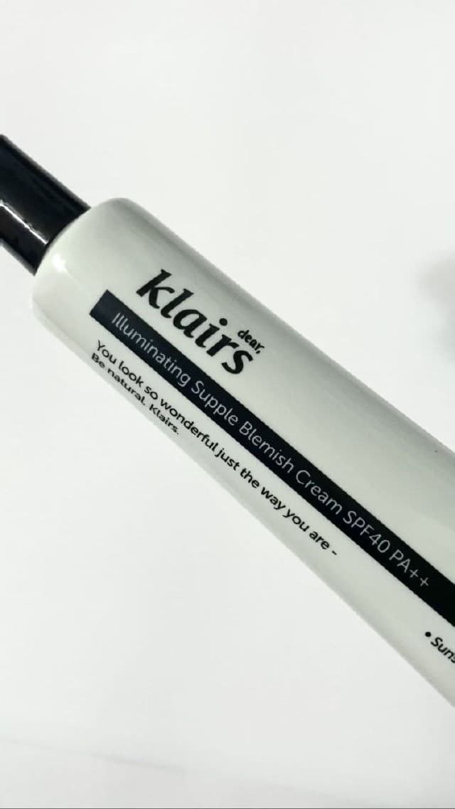 Dear, Klairs Illuminating Supple Blemish Cream SPF40 PA++ review photo by smellysharpie