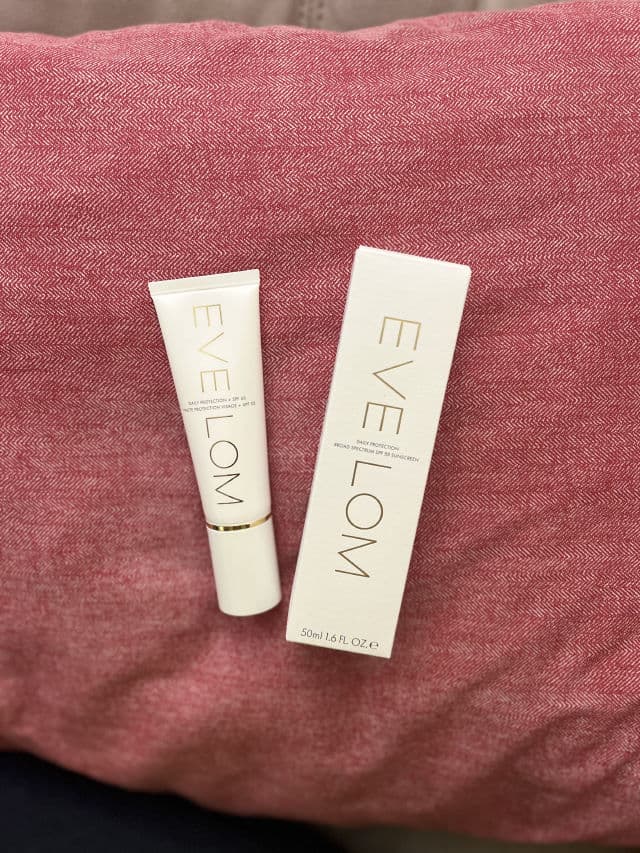 Eve Lom Daily Protection SPF 50 review photo by EyeNez