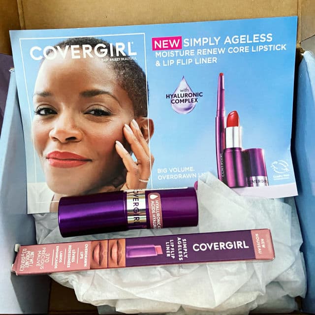 CoverGirl Simply Ageless Moisture Renew Core Lipstick 370 Precious Mauve review photo by Oddishgal