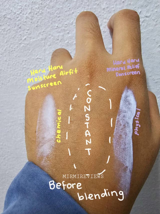 HaruHaru WONDER Black Rice Pure Mineral Relief Daily Sunscreen SPF50+/PA++++ review photo by mirmi
