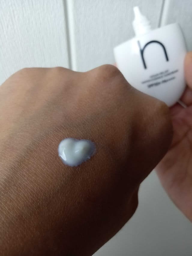 Hamel Vegan Relief Water Essence Sun Cream SPF50+ PA++++ review photo by mirmi