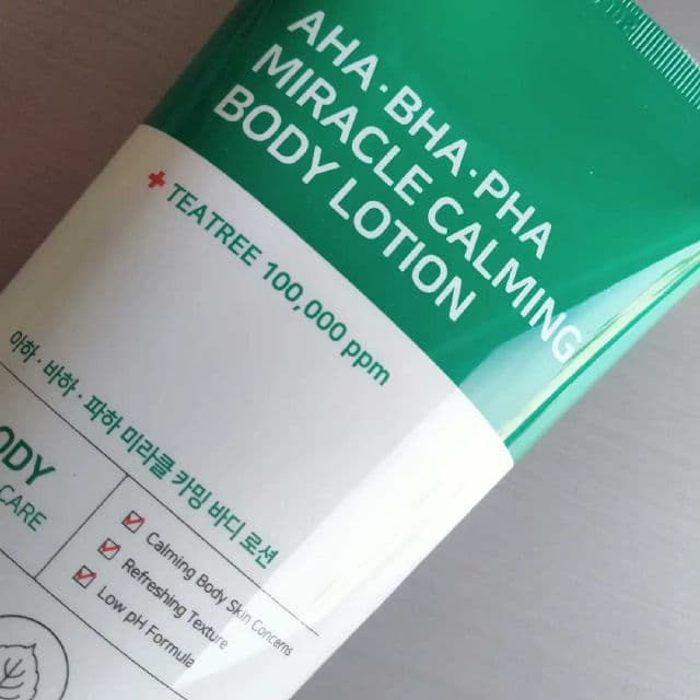 Some By Mi AHA BHA PHA Calming Body Lotion review photo by skincarebymoi