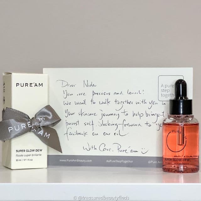 Pure'am Super Glow Dew review photo by treasuredbeautyfinds