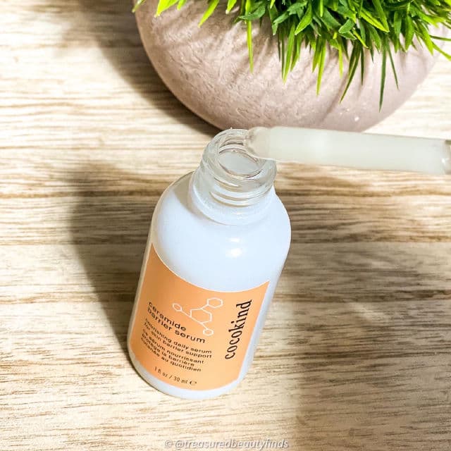 Cocokind Ceramide Barrier Serum review photo by treasuredbeautyfinds