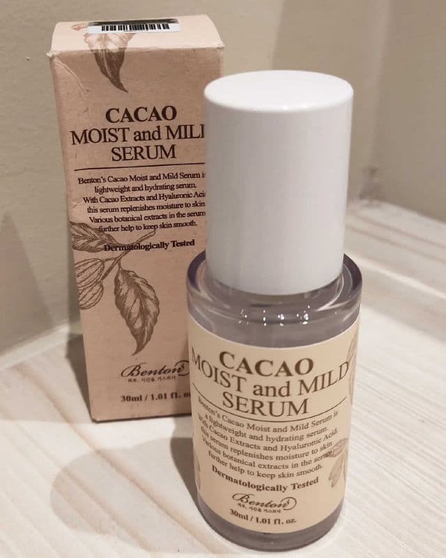 BENTON Cacao Moist and Mild Serum review photo by mazeltam