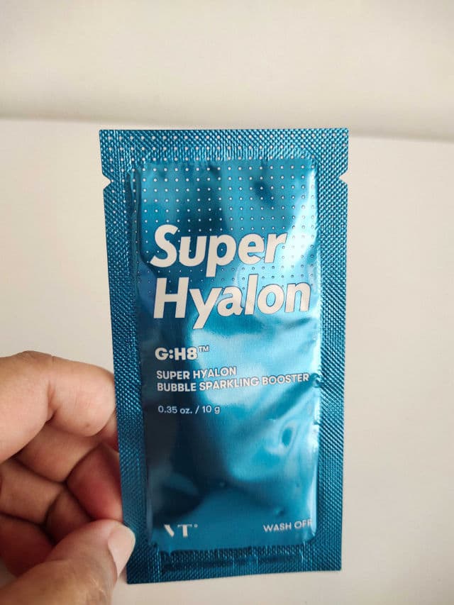 VT COSMETICS Super Hyalon Bubble Sparkling Booster review photo by mazeltam