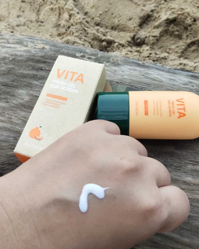 The Yeon Vita Fresh Gel Sun Screen SPF50+/PA+++ review photo by mazeltam