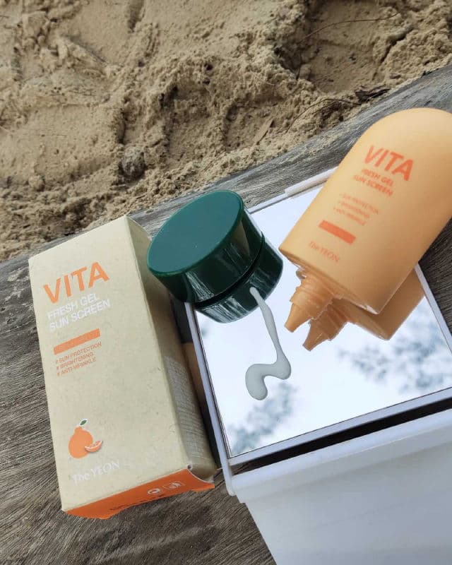 The Yeon Vita Fresh Gel Sun Screen SPF50+/PA+++ review photo by mazeltam