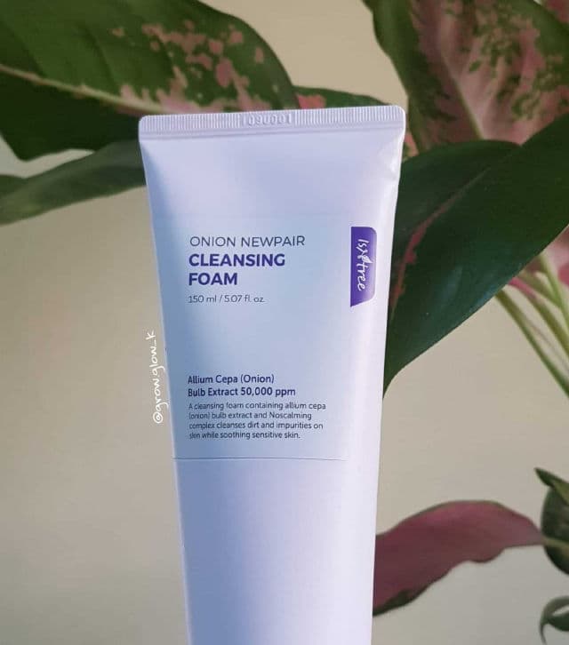 ISNTREE Onion Newpair Cleansing Foam review photo by KShonn