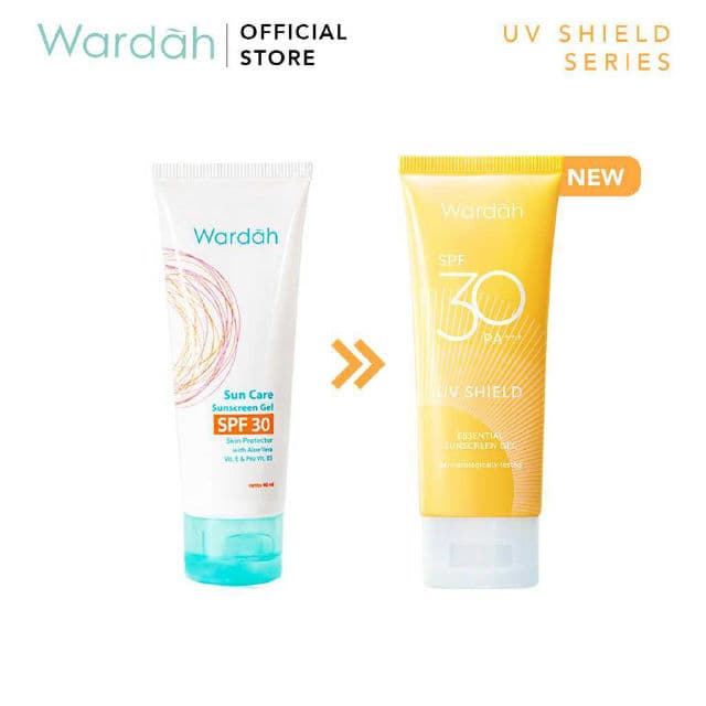 Wardah UV Shield Essential Sunscreen Gel SPF 30 PA+++ review photo by askinsofr 