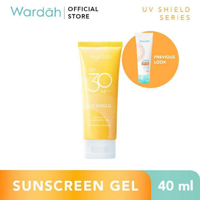 Wardah UV Shield Essential Sunscreen Gel SPF 30 PA+++ review photo by askinsofr 