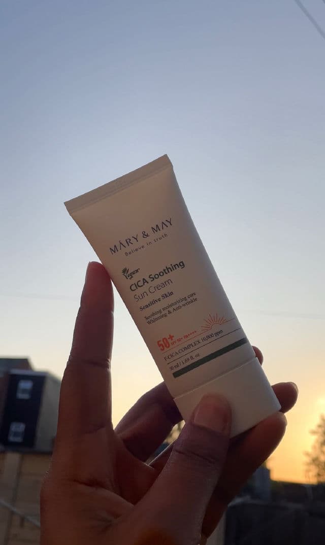 Cica Soothing Sun Cream SPF50+ PA++++  product review