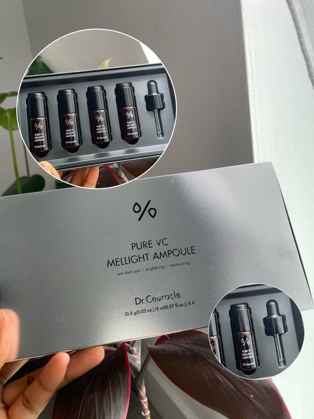 Dr. Ceuracle Pure VC Mellight Ampoule review photo by skincarebiased