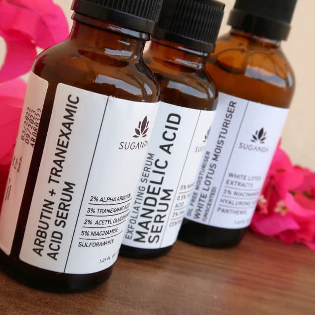Suganda 5% Mandelic Acid Serum review photo by skincarebiased
