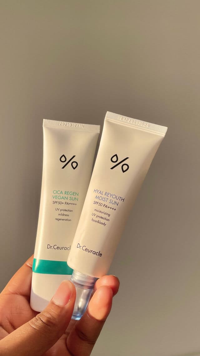 Cica Regen Vegan Sun SPF 50+ PA++++  product review
