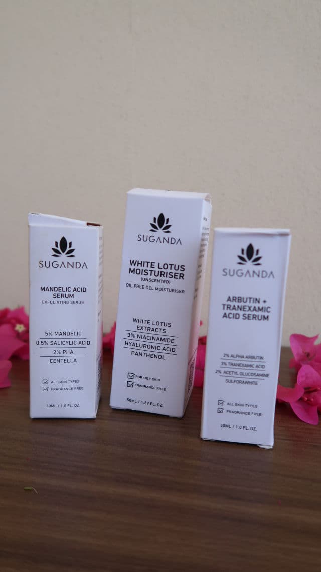 Suganda White Lotus Moisturiser - Unscented review photo by skincarebiased