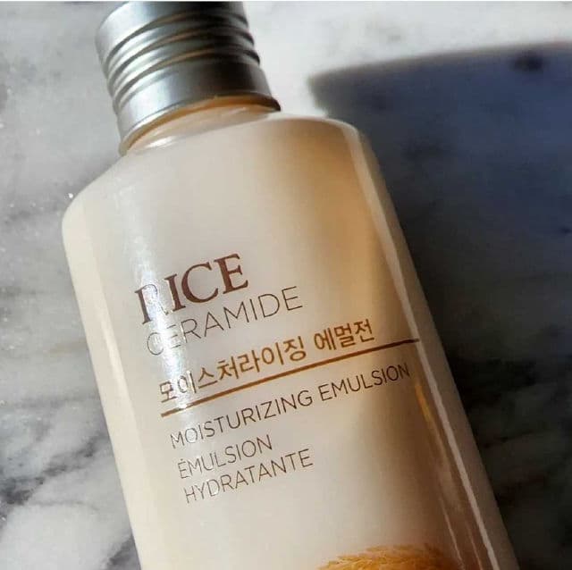 THE FACE SHOP Rice Ceramide Moisturizing Emulsion review photo by lauristreasures