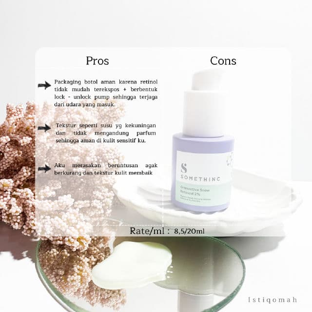 Somethinc Granactive Snow Retinoid 2% review photo by Istiqomah