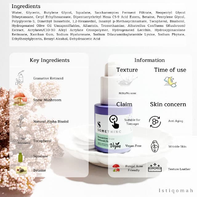 Somethinc Granactive Snow Retinoid 2% review photo by Istiqomah