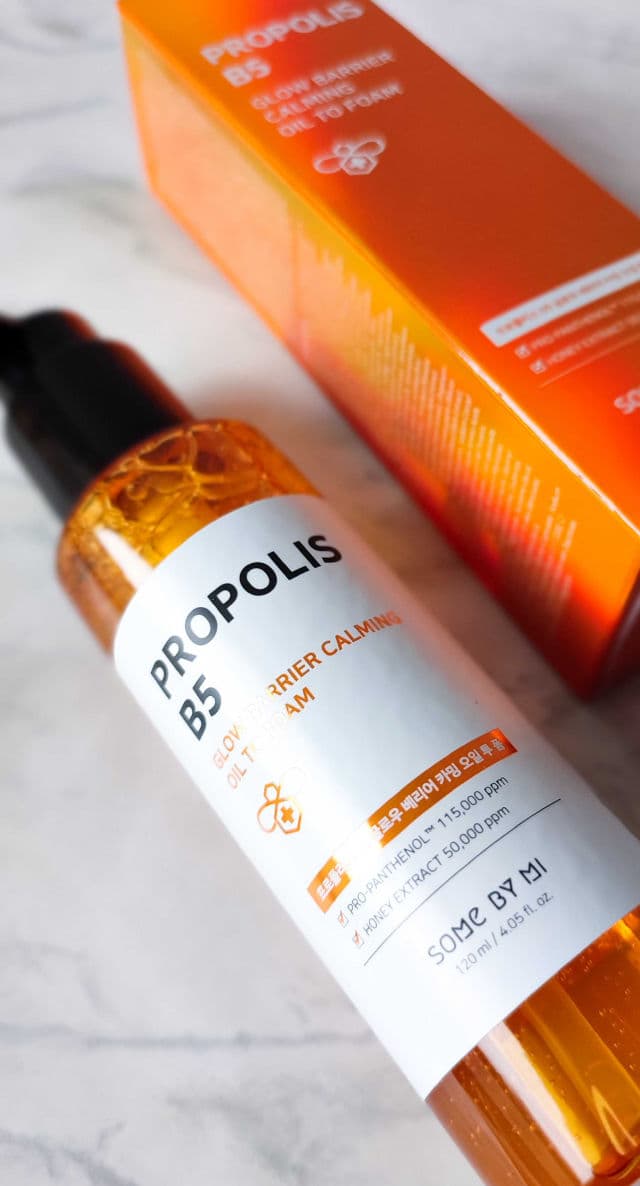 Some By Mi Propolis B5 Glow Barrier Calming Oil to Foam review photo by janethw
