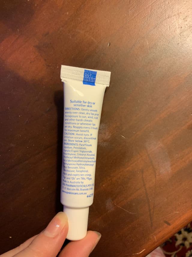 QV Skincare Lip Balm SPF 30 review photo by MaiaK