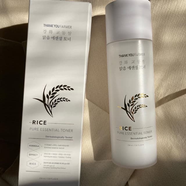THANK YOU FARMER Rice Pure Essential Toner review photo by venuslovesmakeup