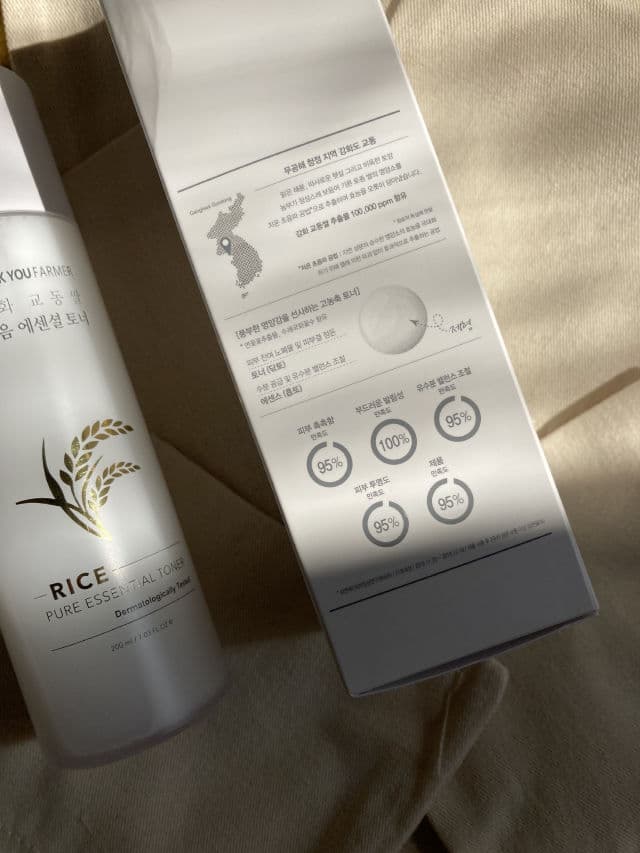 THANK YOU FARMER Rice Pure Essential Toner review photo by venuslovesmakeup