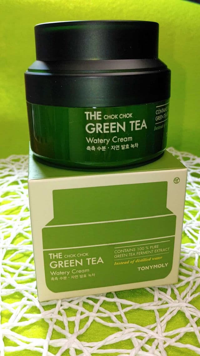 TONYMOLY The Chok Chok Green Tea Watery Moisture Cream review photo by Pasion4kpop