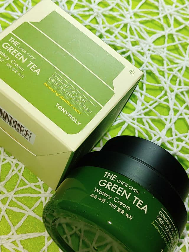 TONYMOLY The Chok Chok Green Tea Watery Moisture Cream review photo by Pasion4kpop