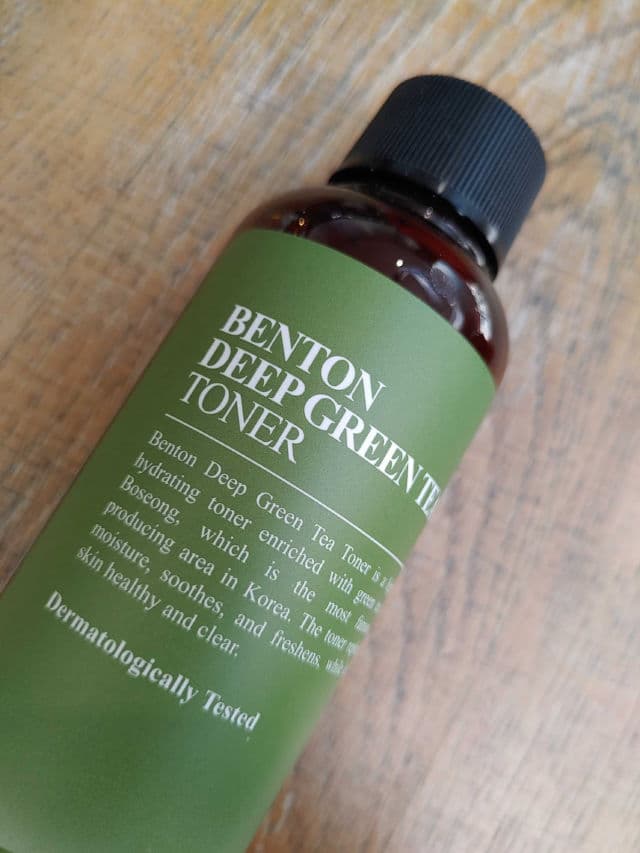 BENTON Deep Green Tea Toner review photo by Pasion4kpop