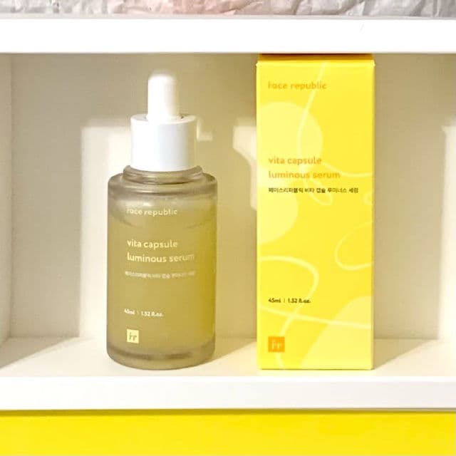 Face Republic Vita Capsule Luminous Serum review photo by enne
