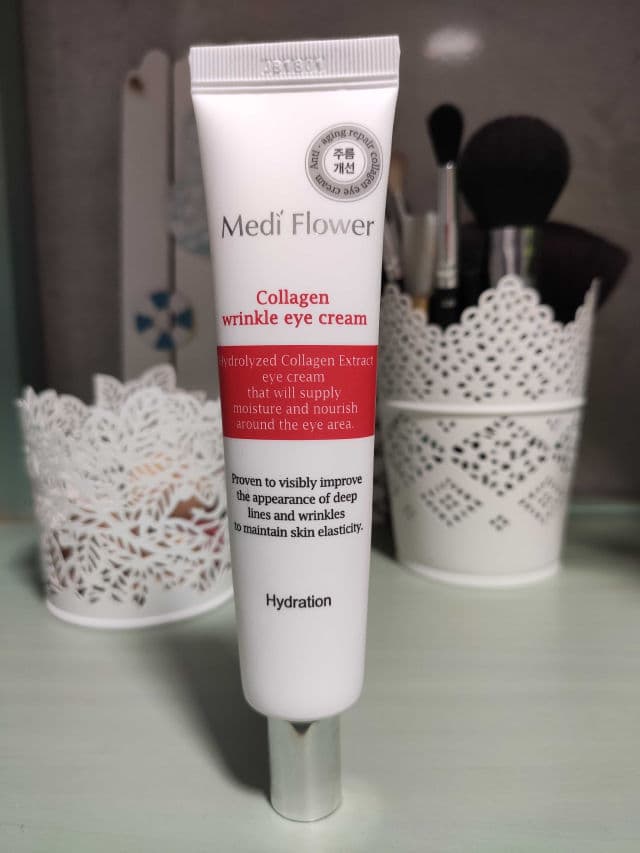 MediFlower Collagen Wrinkle Eye Cream review photo by mjmaquillaje12