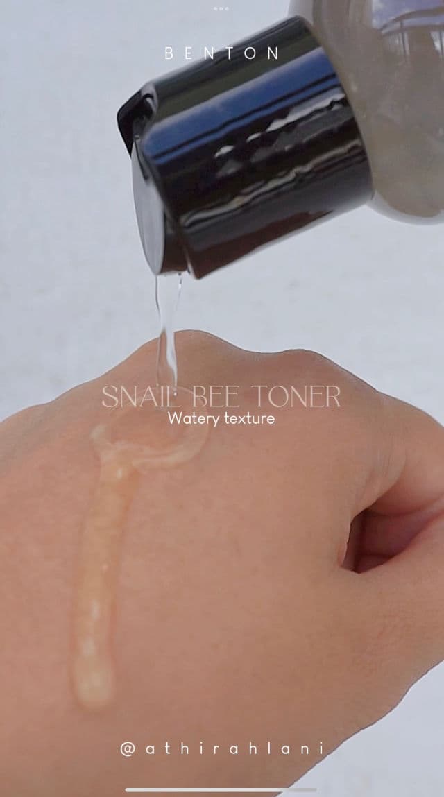 BENTON Snail Bee High Content Skin Toner review photo by athirahlani
