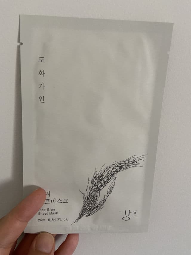 House of Dohwa Rice Bran Sheet Mask review photo by carolesleo