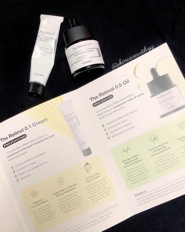 COSRX The Retinol 0.5 Serum review photo by skincarewithyq