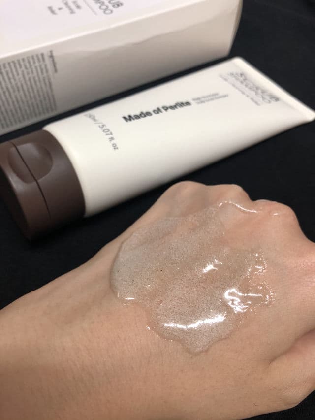 NINELESS Magic Nine Perlite Scalp Scrub Shampoo review photo by skincarewithyq
